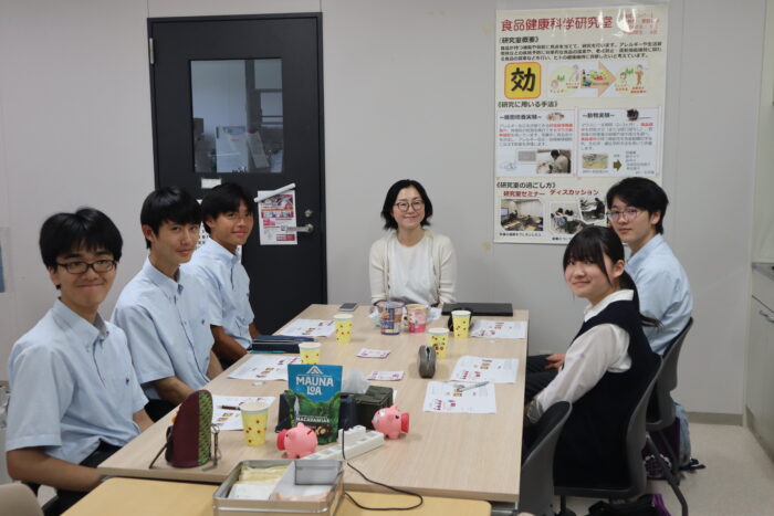 桐蔭学園高等学校 研究室シャドウイング フードシステム研究室